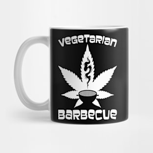 Vegetarian Barbecue Grilling Bbq Hemp Weed Ganja Mug